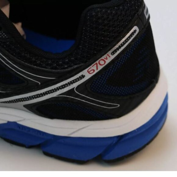 New Balance 670v1 Men\'s Shoes Made in USA Size 8 D Blue Black M670BB1 Running main image 5